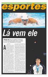 03 de Julho de 2012, Esportes, página 1