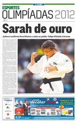 29 de Julho de 2012, Esportes, página 1