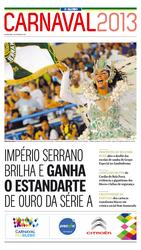 11 de Fevereiro de 2013, Rio, página 1