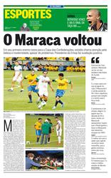 28 de Abril de 2013, Esportes, página 1